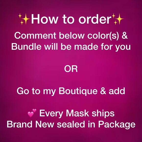 🎉HP🎉 #1 Iridescent✨Crystal Face Mask - Picture 5 of 13